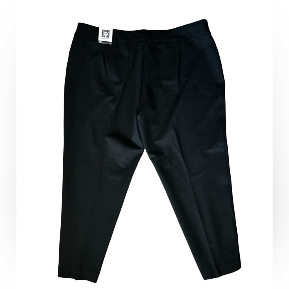 Anne Klein Pull-on SLIM ANKLE BLACK PANTS Women’s Size 3X. - Picture 2 of 11